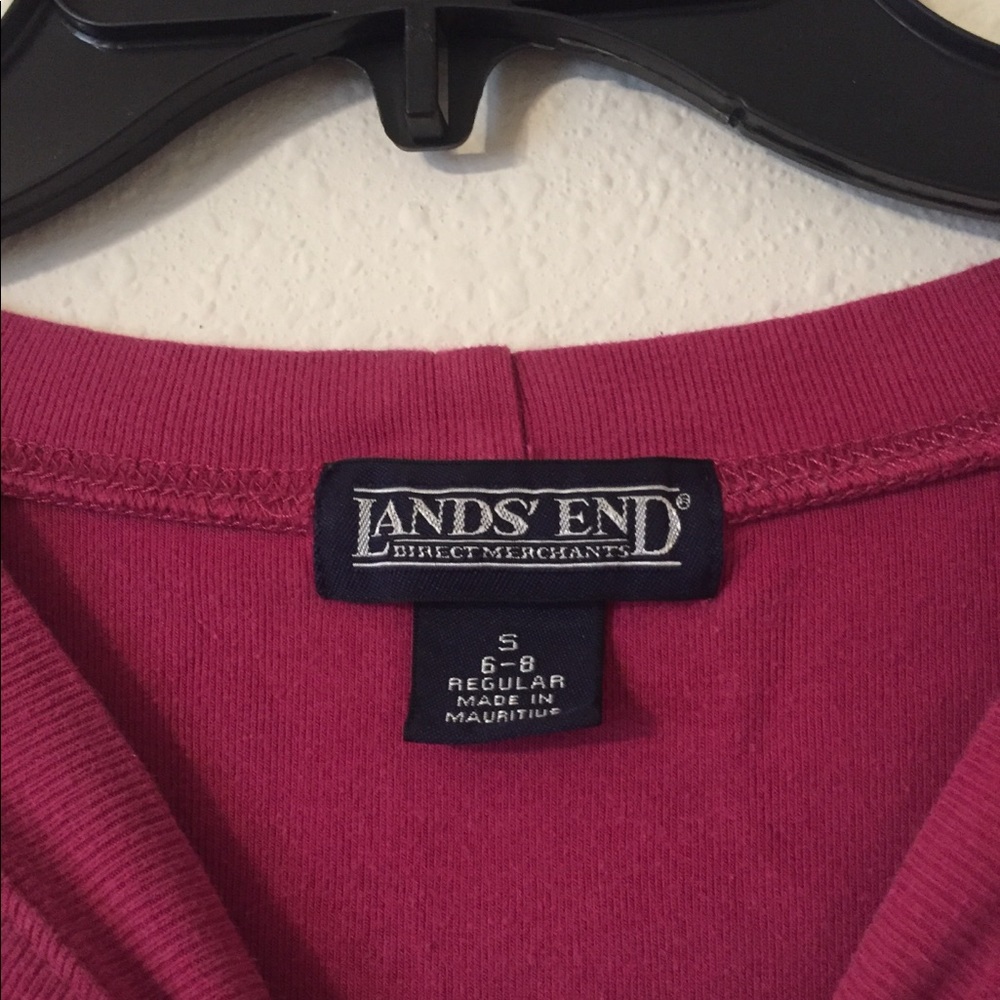 Cranberry colored thin sweater